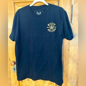 Willie Nelson An American Original 2022 Black T-Shirt Size Large